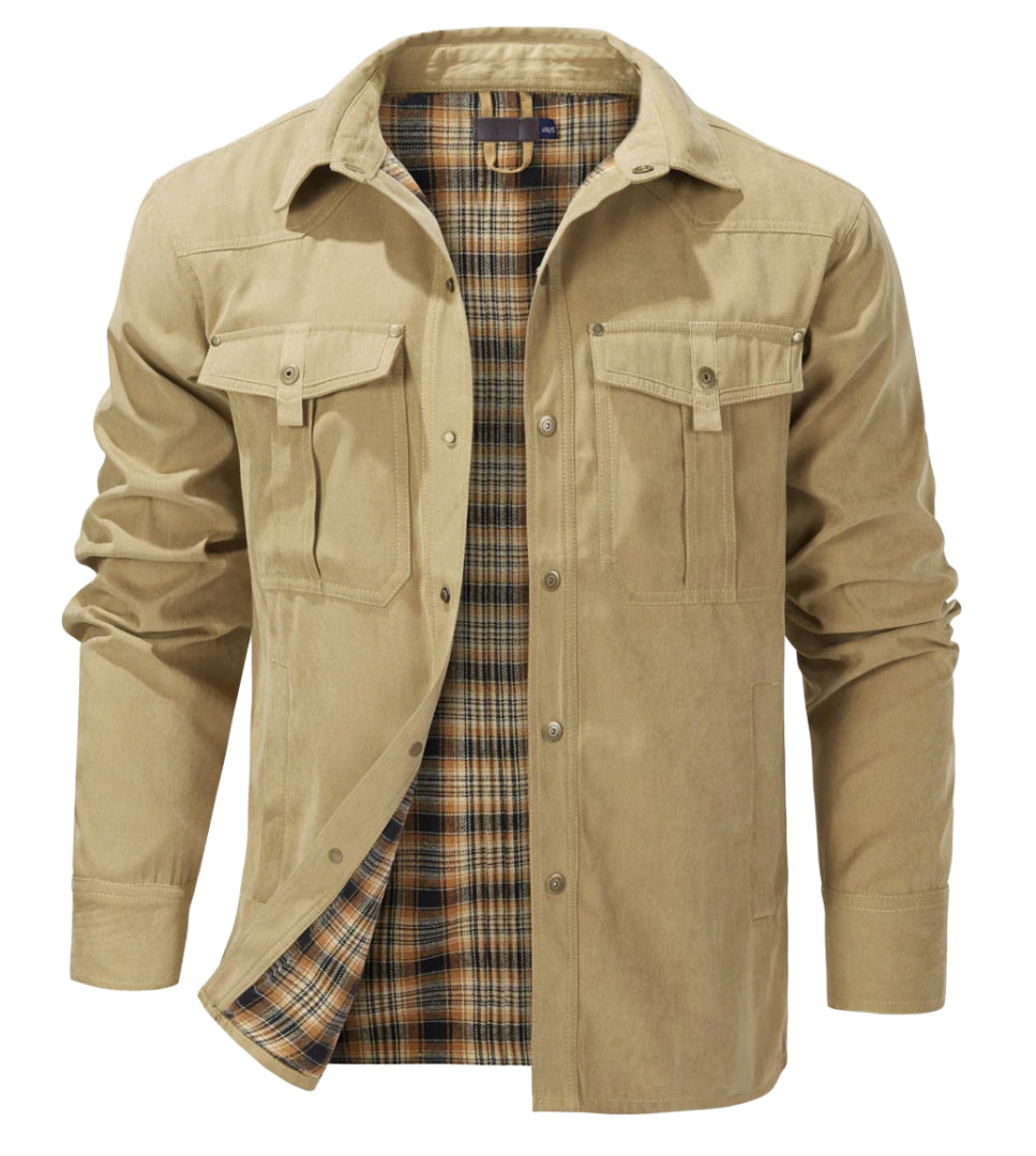 Dean - Flanell Herren Jacke