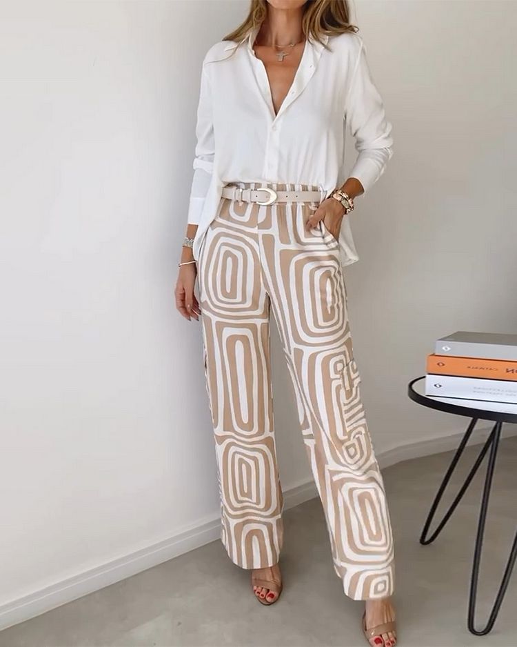 Zweiteiliges Basic Set mit langen Ärmeln