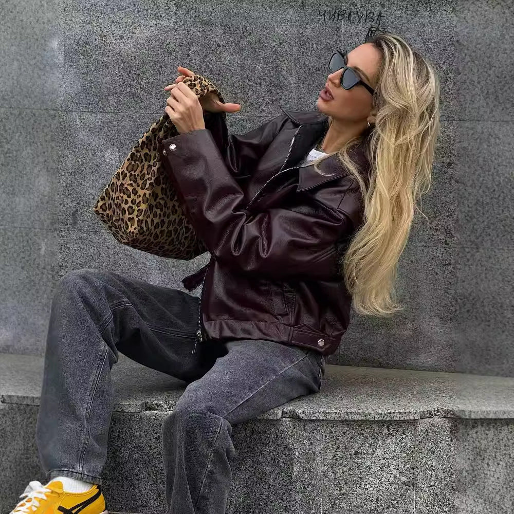 Octavia™ - Elegante Lederjacke