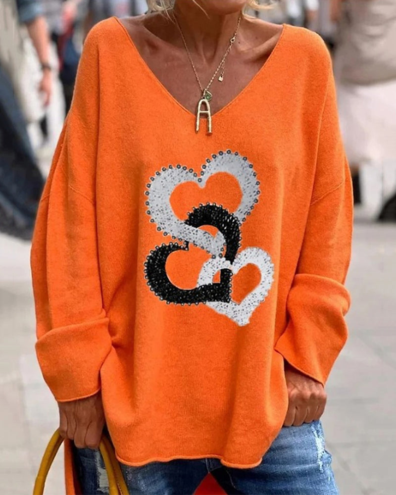Margaret - Schicker Herbst Modischer Pullover für Damen