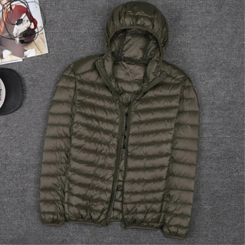 Henrico | Herren Winter Kapuzen-Pufferjacke | Leichtgewicht