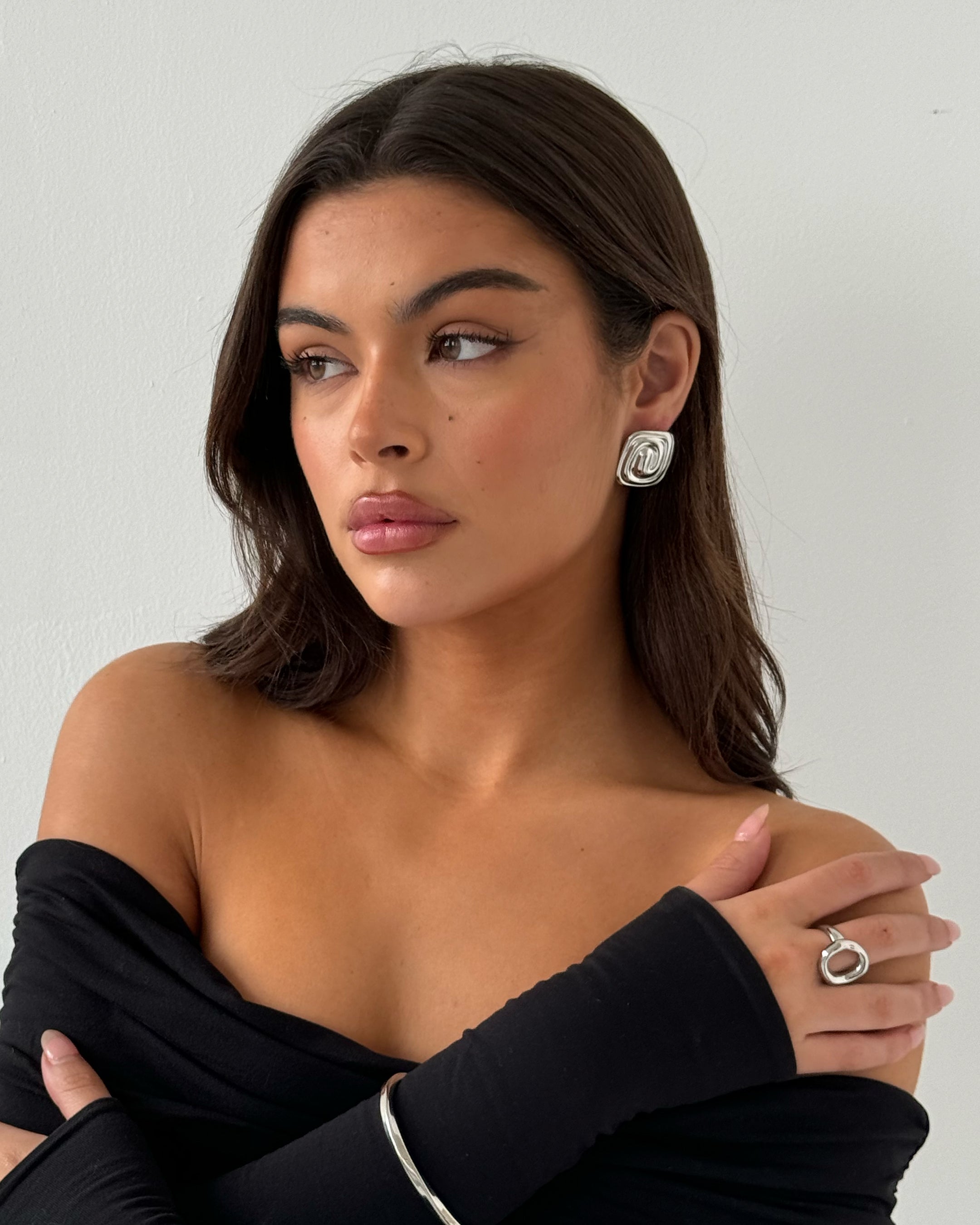 Silberner Spiralring – Modernes Design mit zeitloser Eleganz
