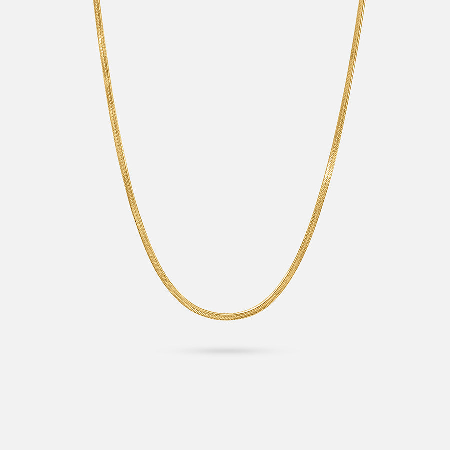Goldene Strukturierte Halskette – Ein stilvolles Statement für deinen Look