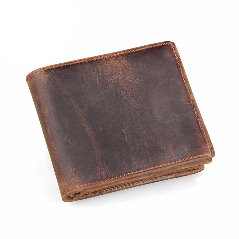 Zim | Retro Leder Geldbörse für Herren
