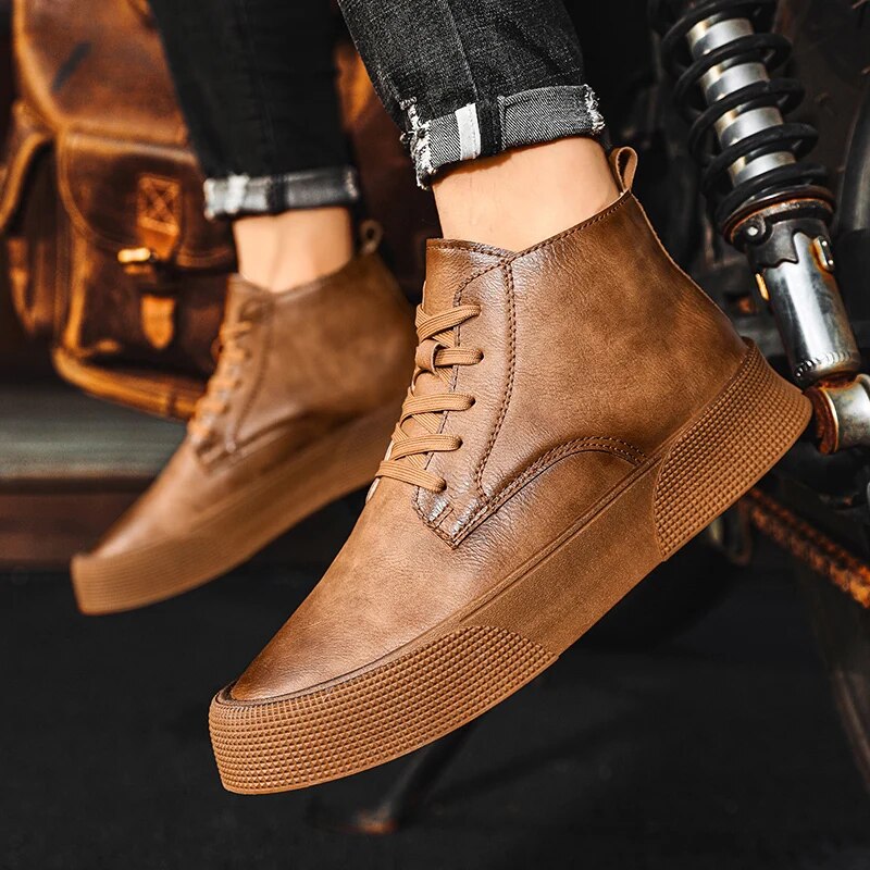 Gerlof - Robuste Und Modische Lederstiefel