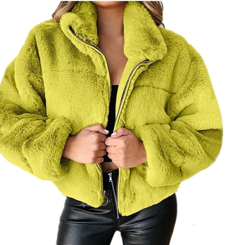 Elora - Schicke und Gemütliche Teddy-Winterjacke für Damen