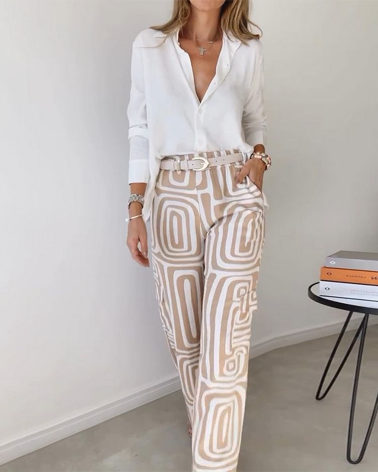 Zweiteiliges Basic Set mit langen Ärmeln