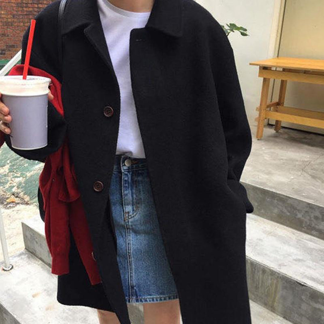 Langer Trenchcoat für Damen