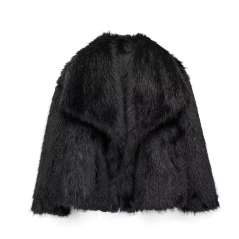 Basha | Damen Mode Luxus Mantel | Kurz