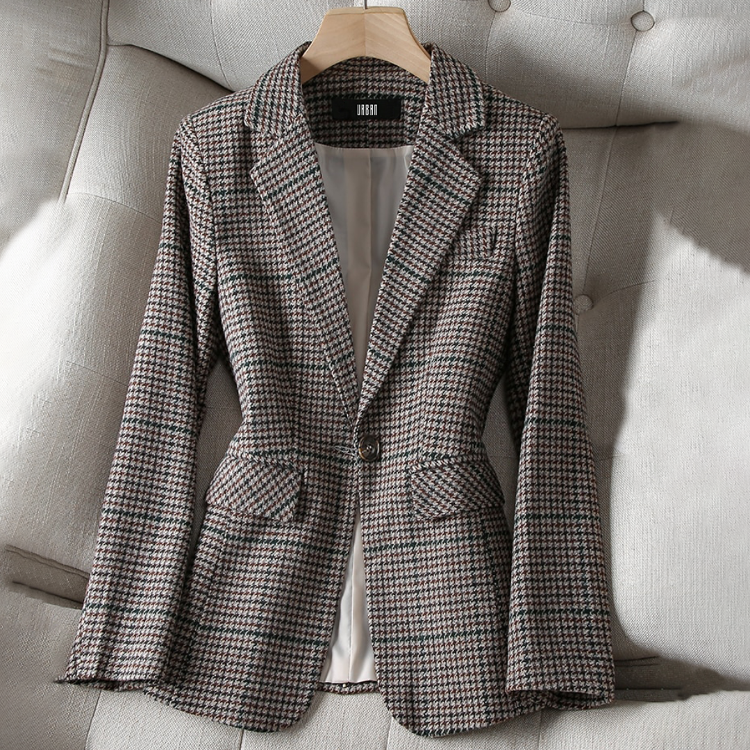 Jemima - Karierter Blazer für Damen