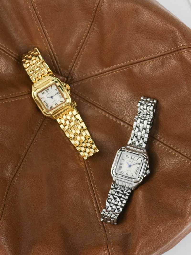 Perahta - Vintage Gold Damenuhr