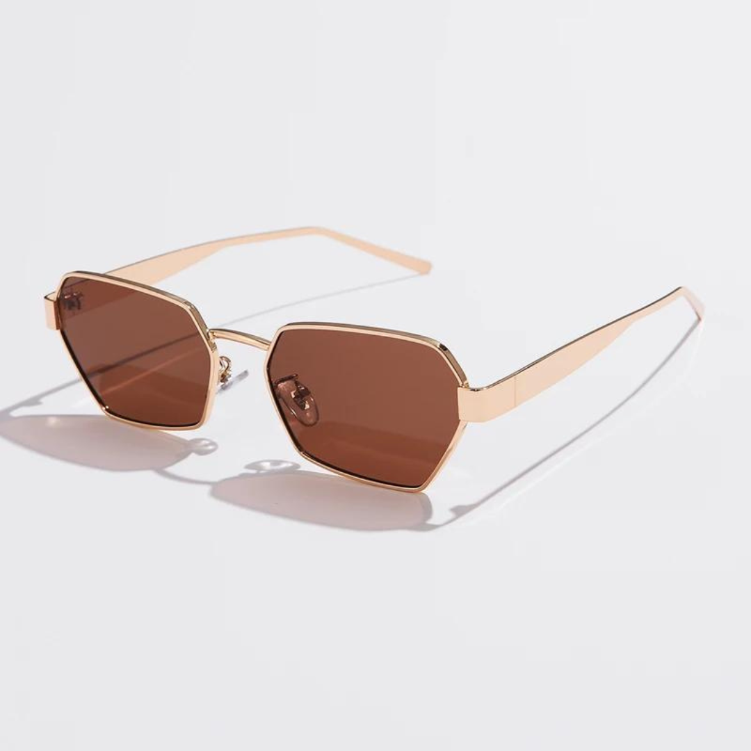 Hilda - Luxuriöse quadratische Sonnenbrille für Damen
