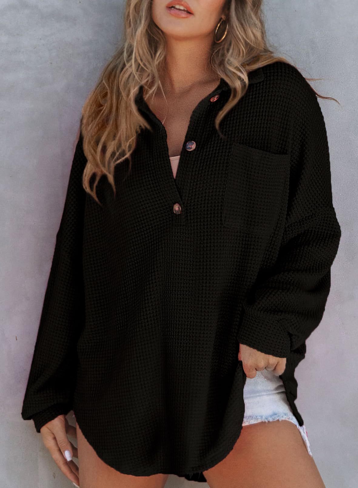 Henna™ - Waffelpullover