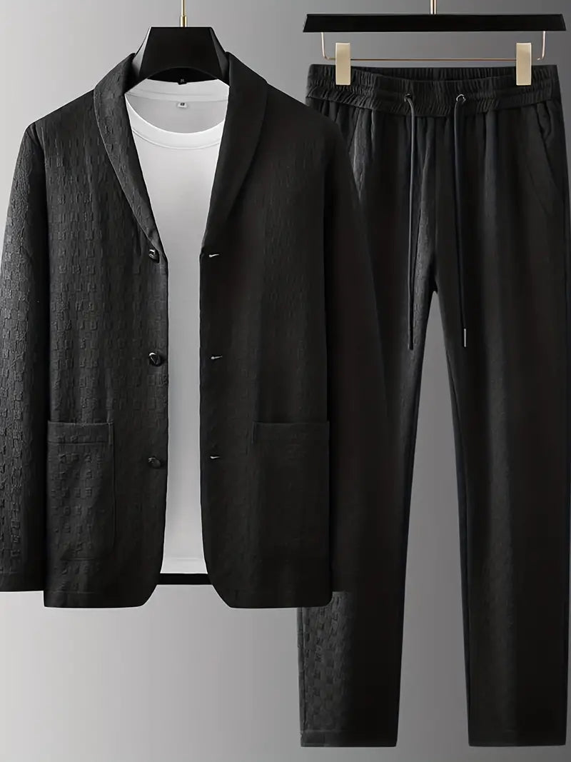 Karierter Blazer & Anzughose für Männer