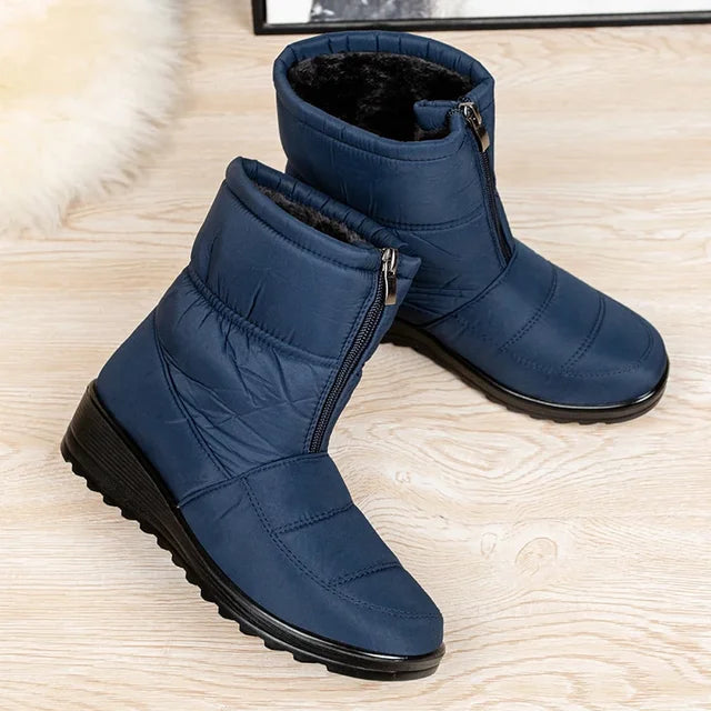 Wasserdichte Klettverschluss Schneestiefel