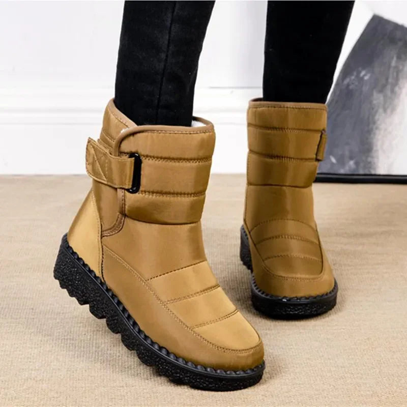 Wasserdichte Klettverschluss Schneestiefel