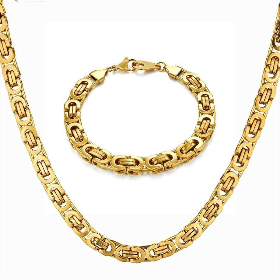 Oxdise Box Chain Schmuckset