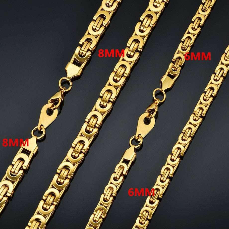 Oxdise Box Chain Schmuckset