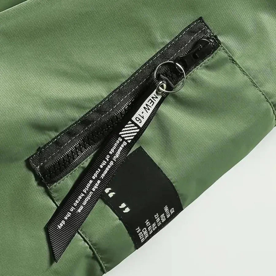Maciej - stylische herrenjacke mit kapuze