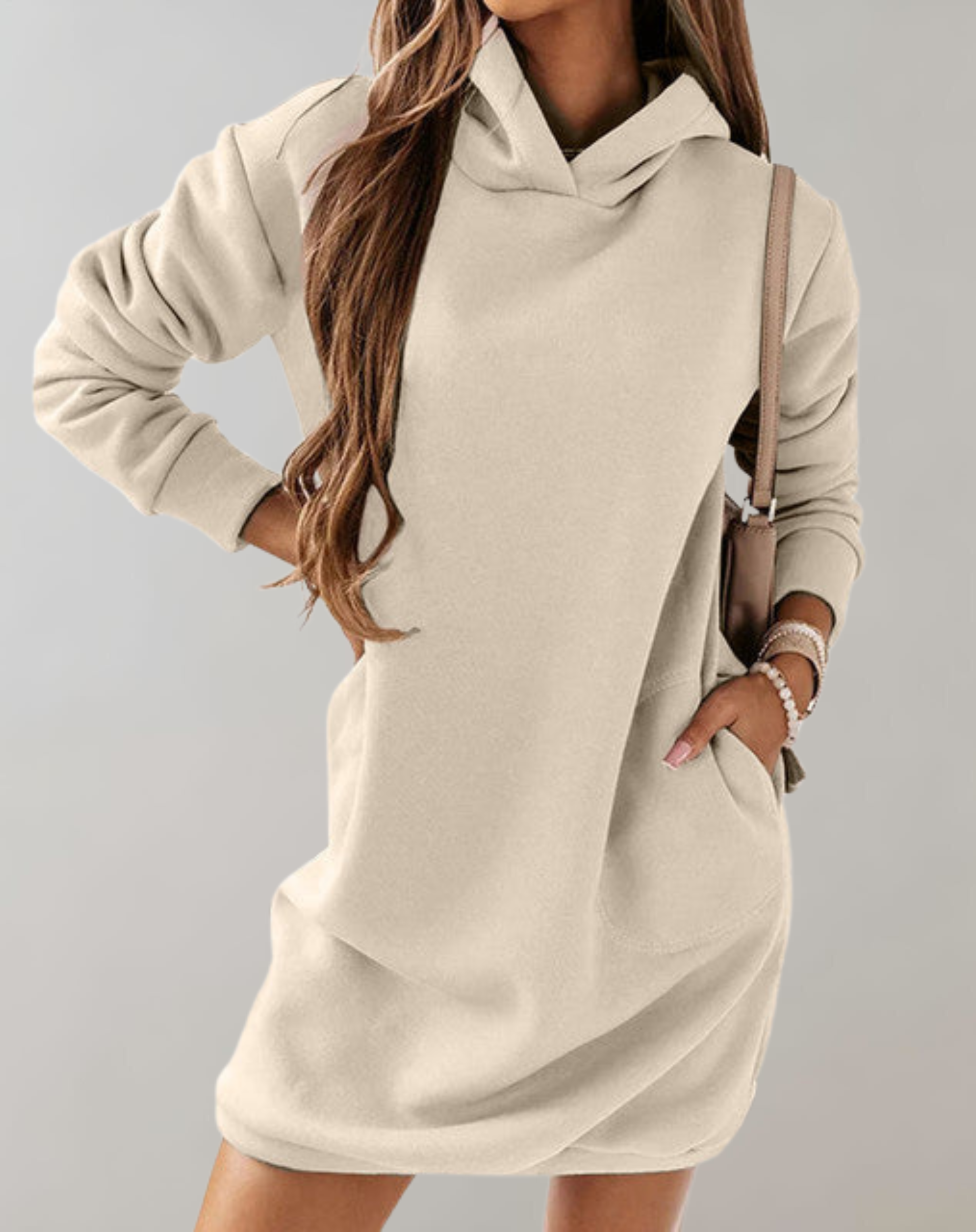Elettra Como™ - Stilvolles Kapuzenkleid