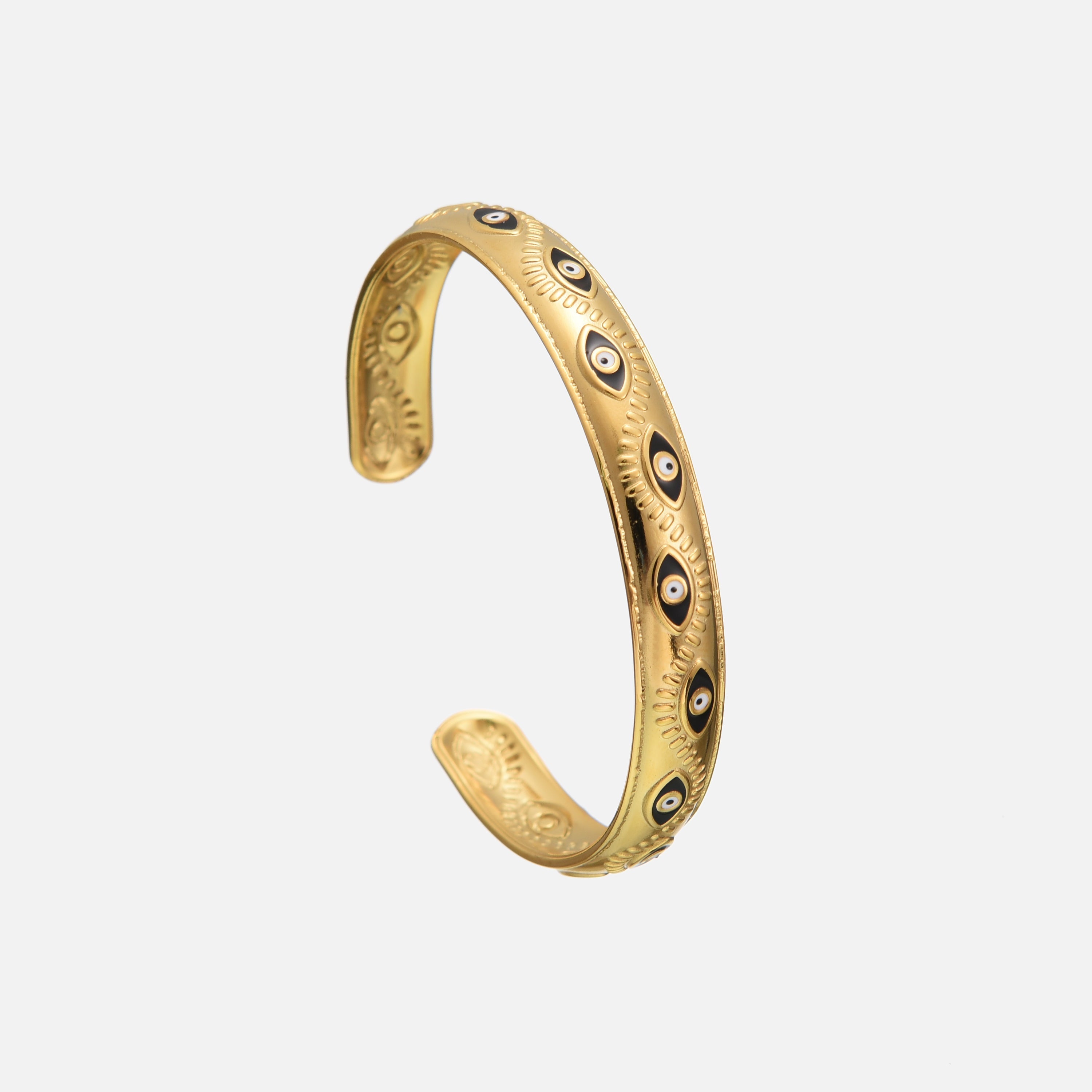 Galia Armband mit Augen-Details – Modern & Einzigartig