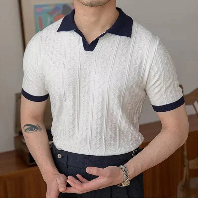 Davinci - Jacquard Polo