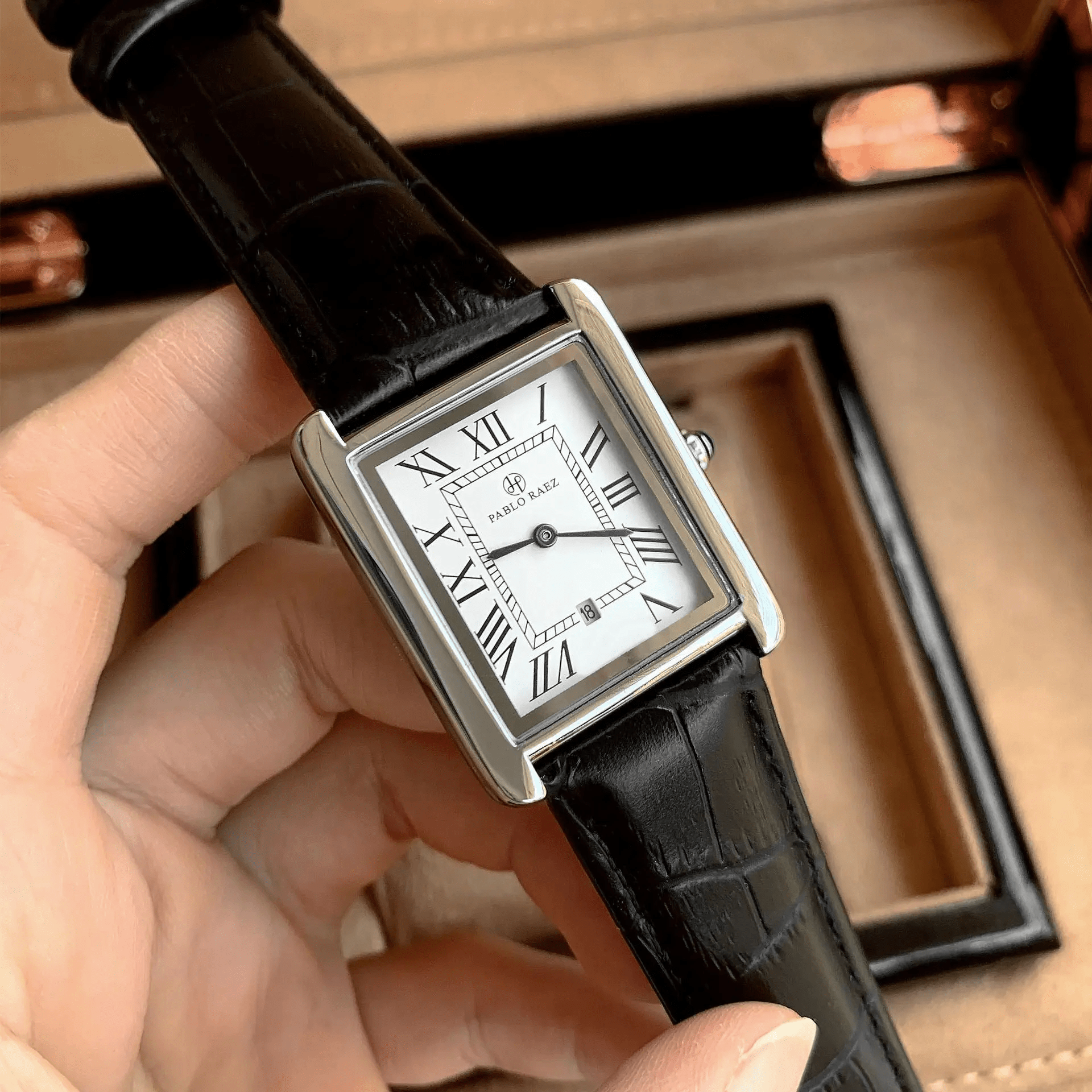 Davinci - Klassische Lederarmbanduhr