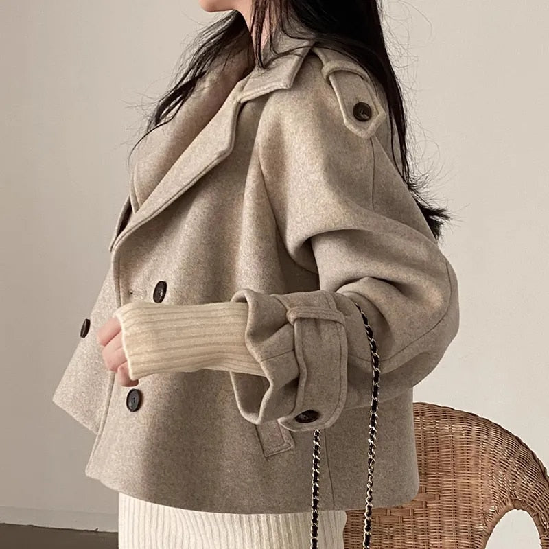 Cleo - Schicker Herbst-Elegant-Mantel für Damen