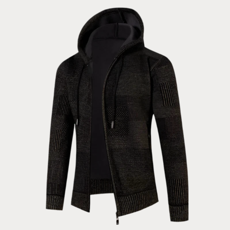 Lässige Kapuzenjacke für Herren