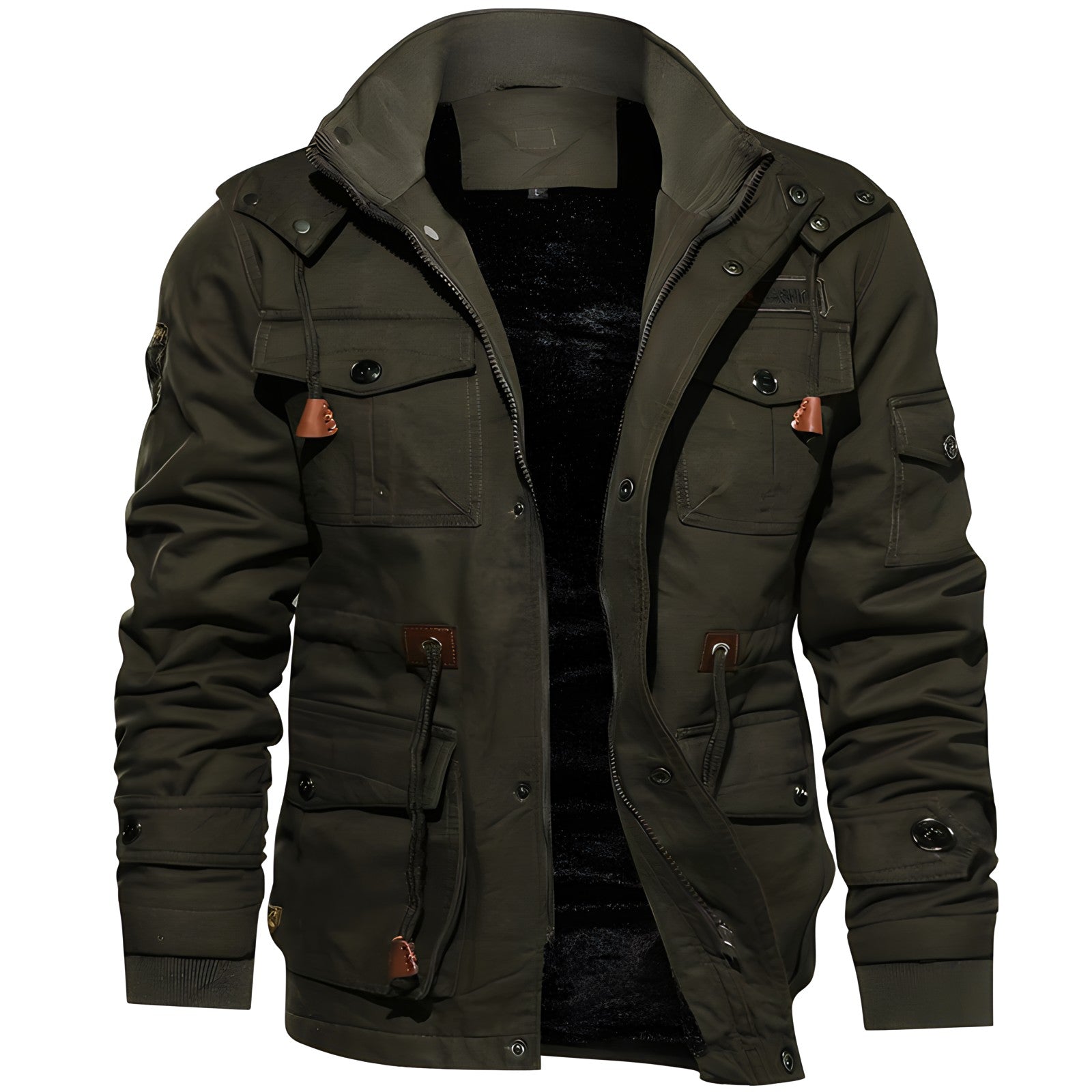 Jeff - Robuste Streetwear Taktische Winterjacke für Herren