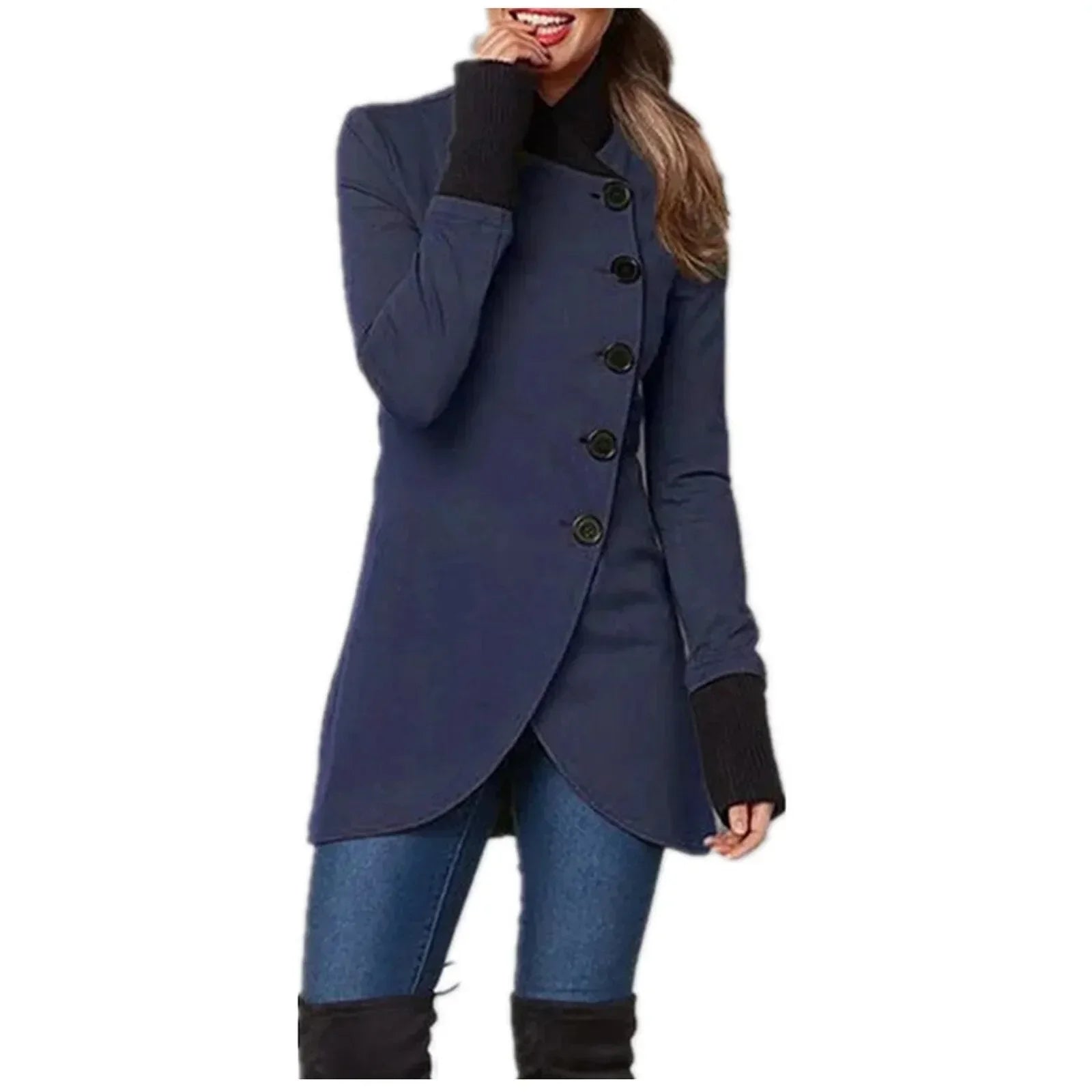 Marisol | Klassische Knopfleiste Damenjacke