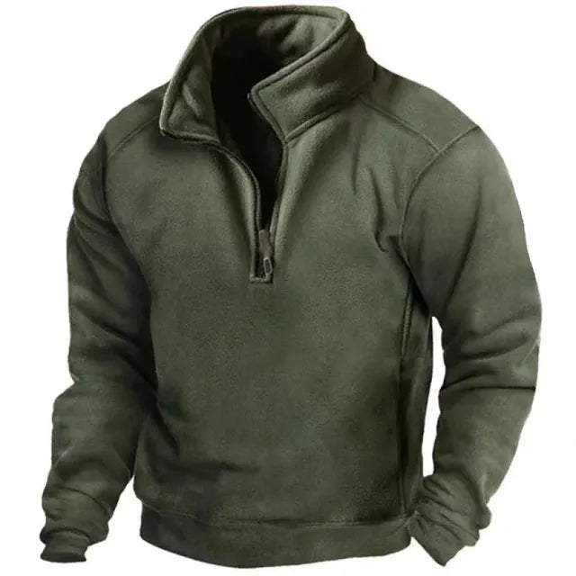 Zp-up Pullover Mit Reißverschluss