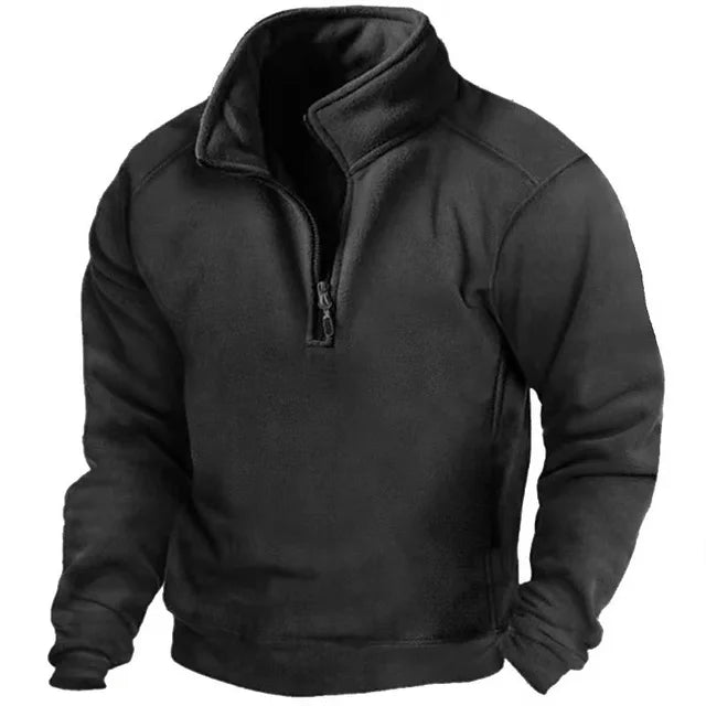 Zp-up Pullover Mit Reißverschluss