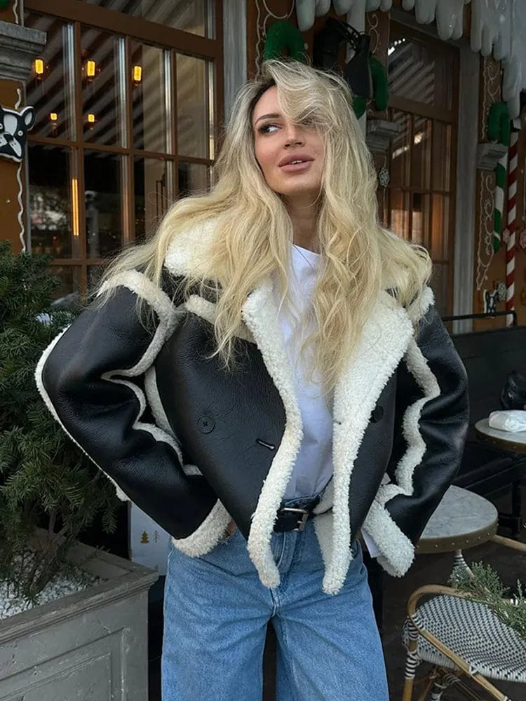 Jacke mit doppelter Knopfleiste für Damen