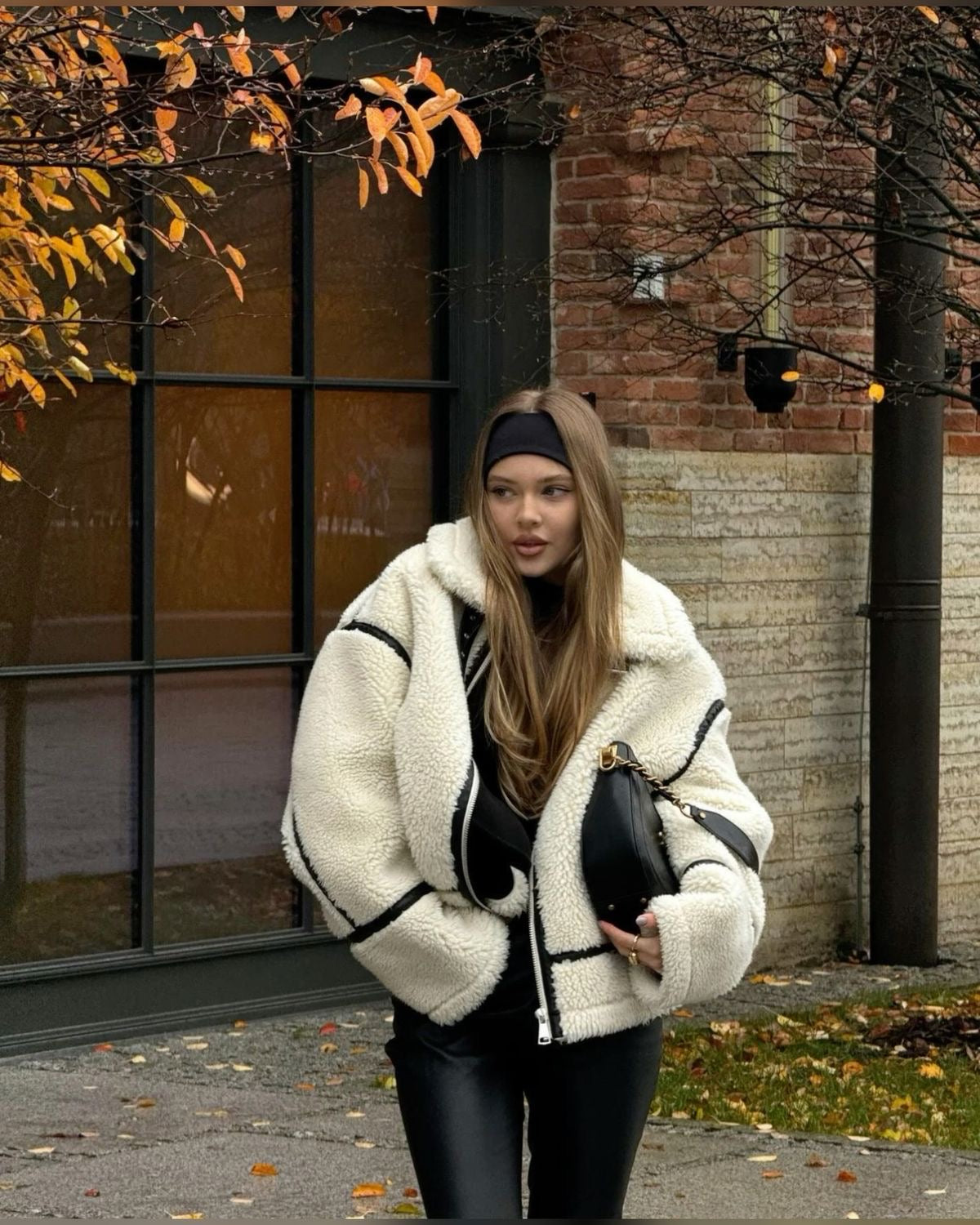 Paula | Kuscheliger Teddymantel für Damen
