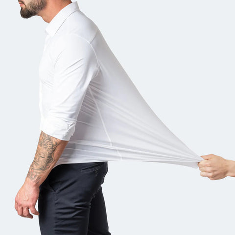Emman - Lässiges Herbst Stilvolles Stretch Langarmhemd für Herren