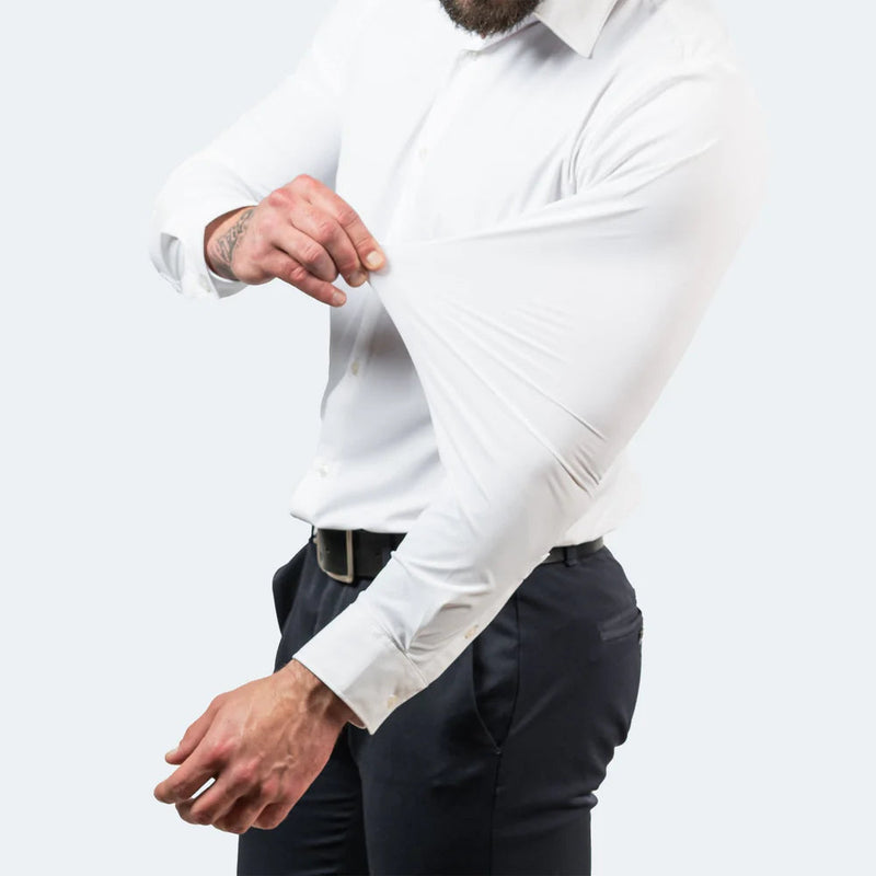 Emman - Lässiges Herbst Stilvolles Stretch Langarmhemd für Herren