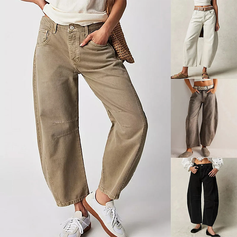 Weite Komfort-Jeans | Baumwollmischung | Lässiger und Bequemer Stil