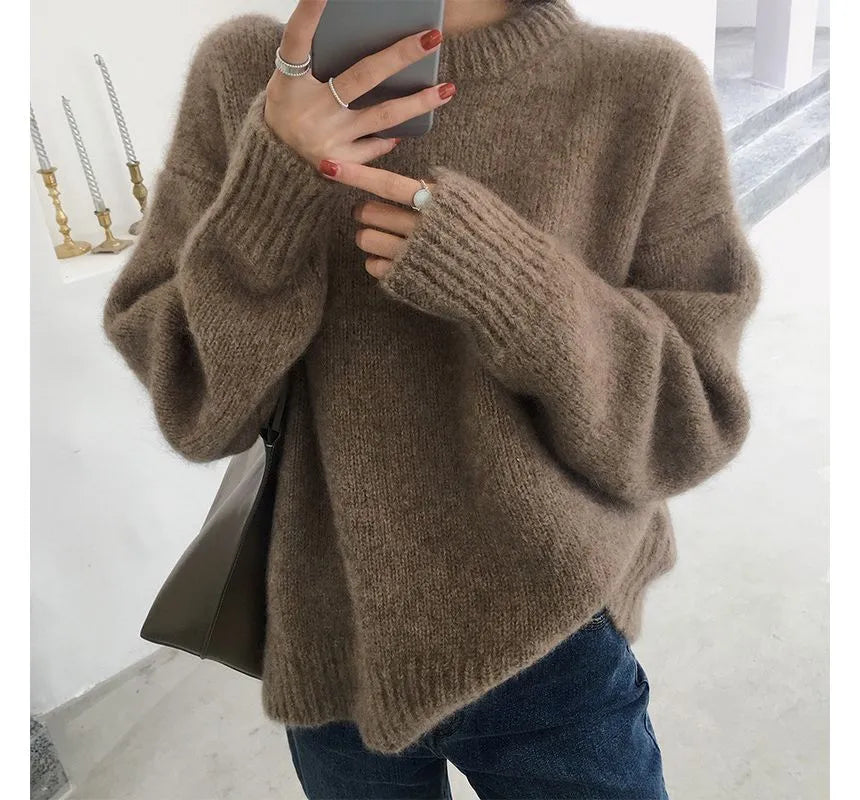 Adelina | Locker sitzender Kaschmir-Pullover für Damen
