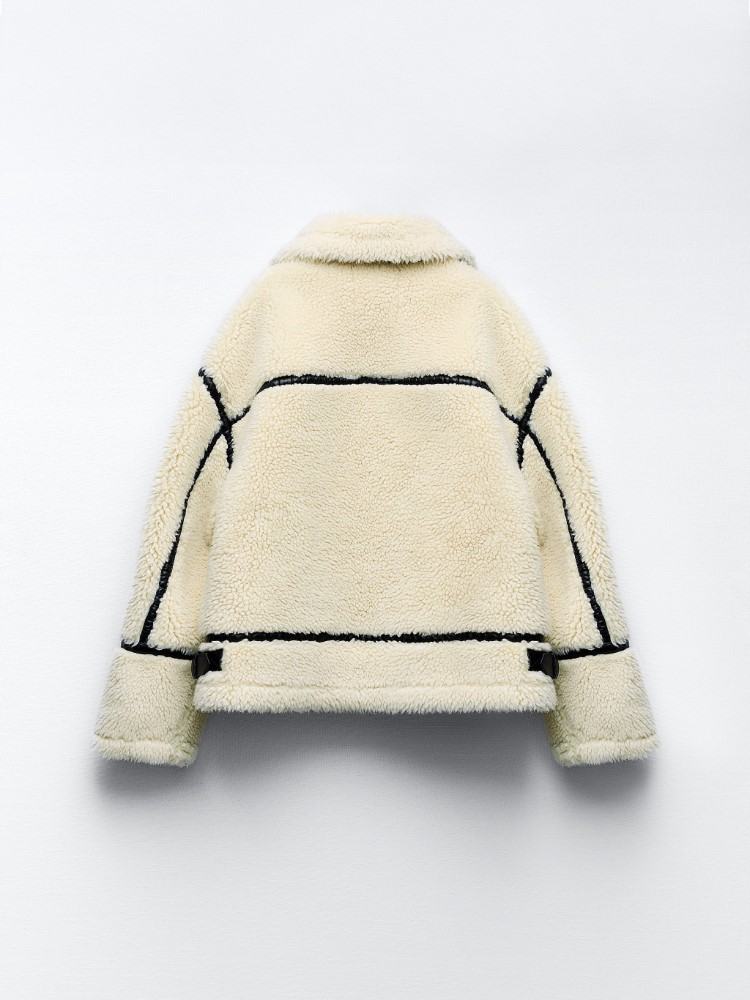 Paula | Kuscheliger Teddymantel für Damen