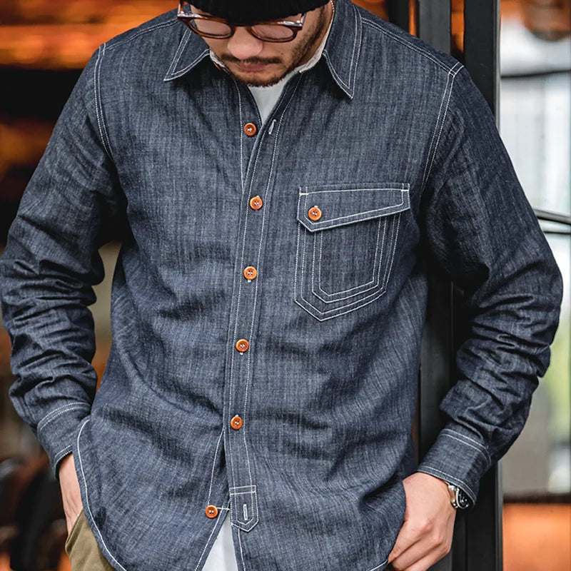 Björn | Klassische Jeanshemd für zeitlose Herrenstil