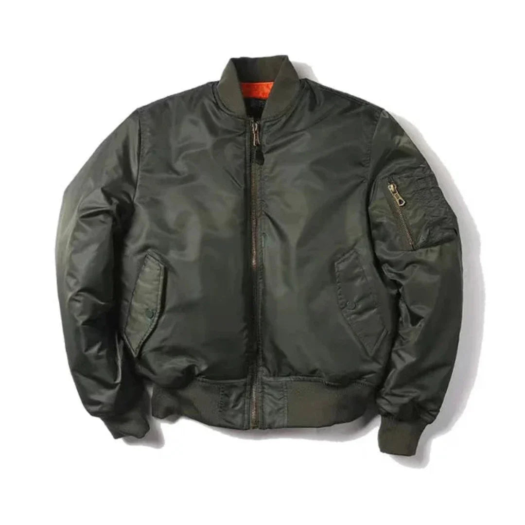 Vintage wasserdichte (Unisex) Bomberjacke