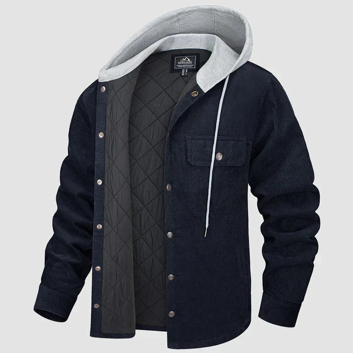 Max - Gefütterte Steppjacke mit Kapuze für Männer