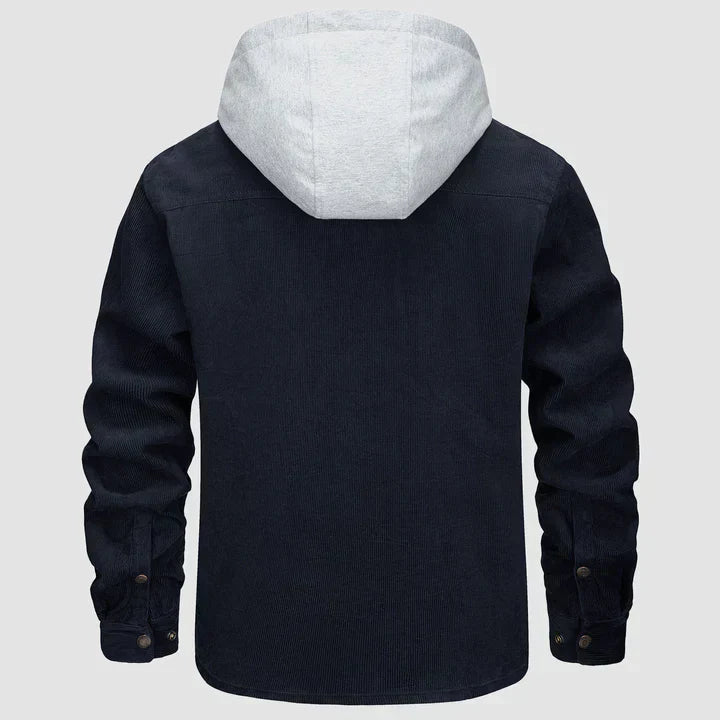 Liam - Lässige Winter-Steppjacke mit Kapuze für Herren