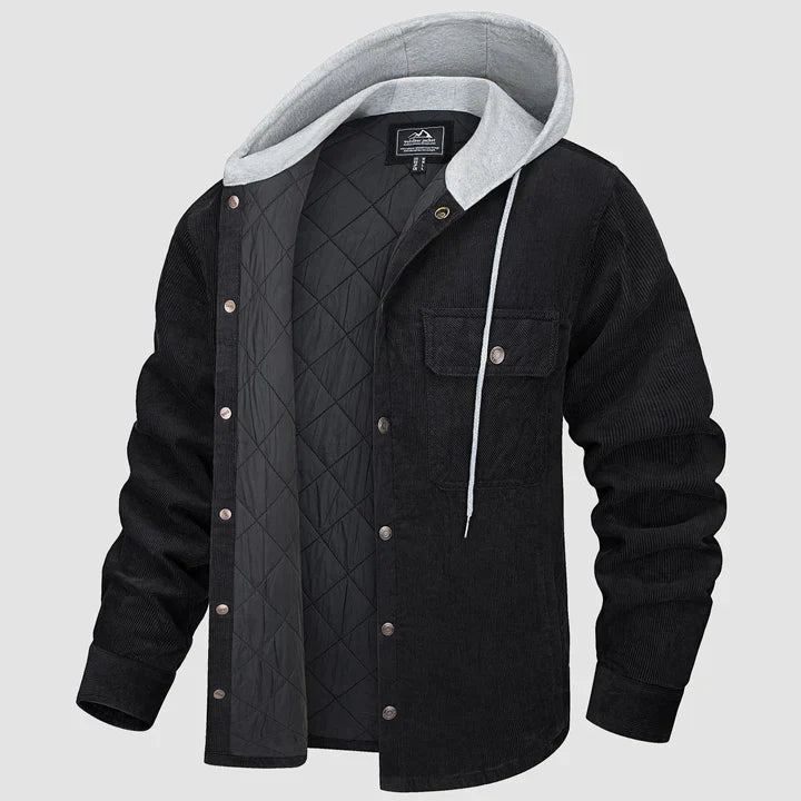 Max - Gefütterte Steppjacke mit Kapuze für Männer