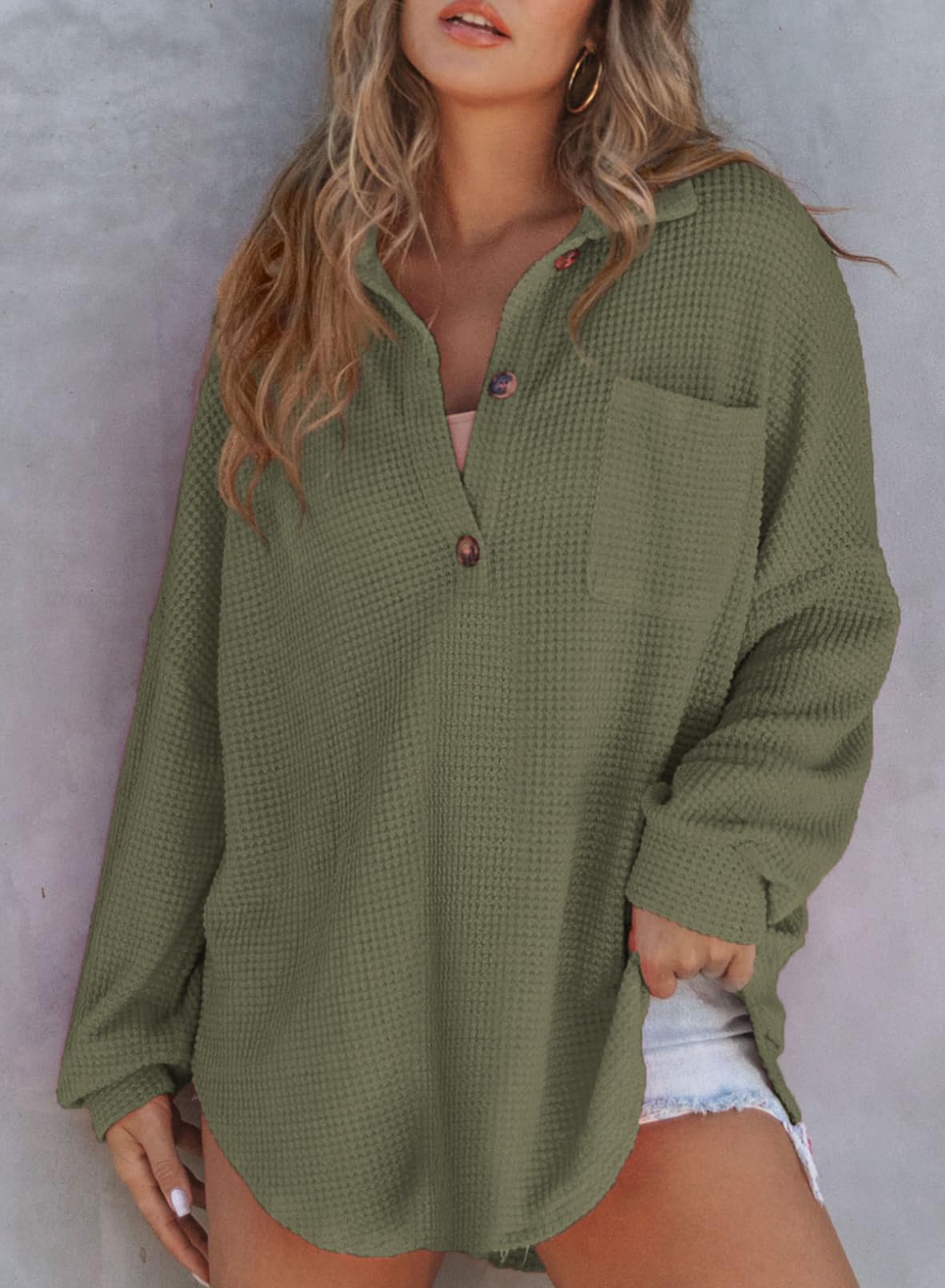 Henna™ - Waffelpullover