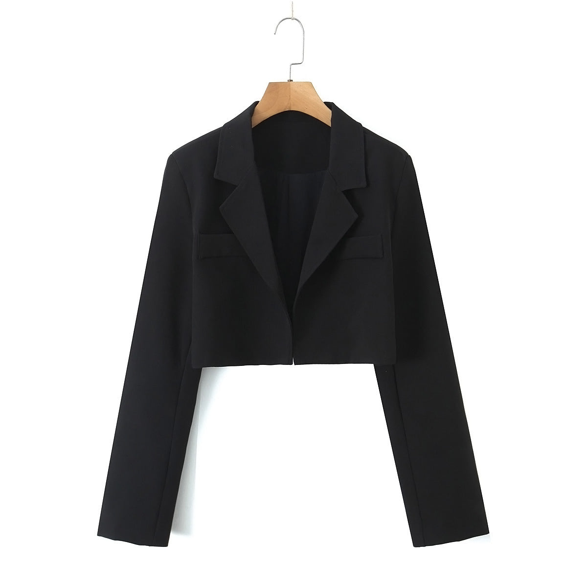 Wickel-Blazer für Damen in kürzerer Form