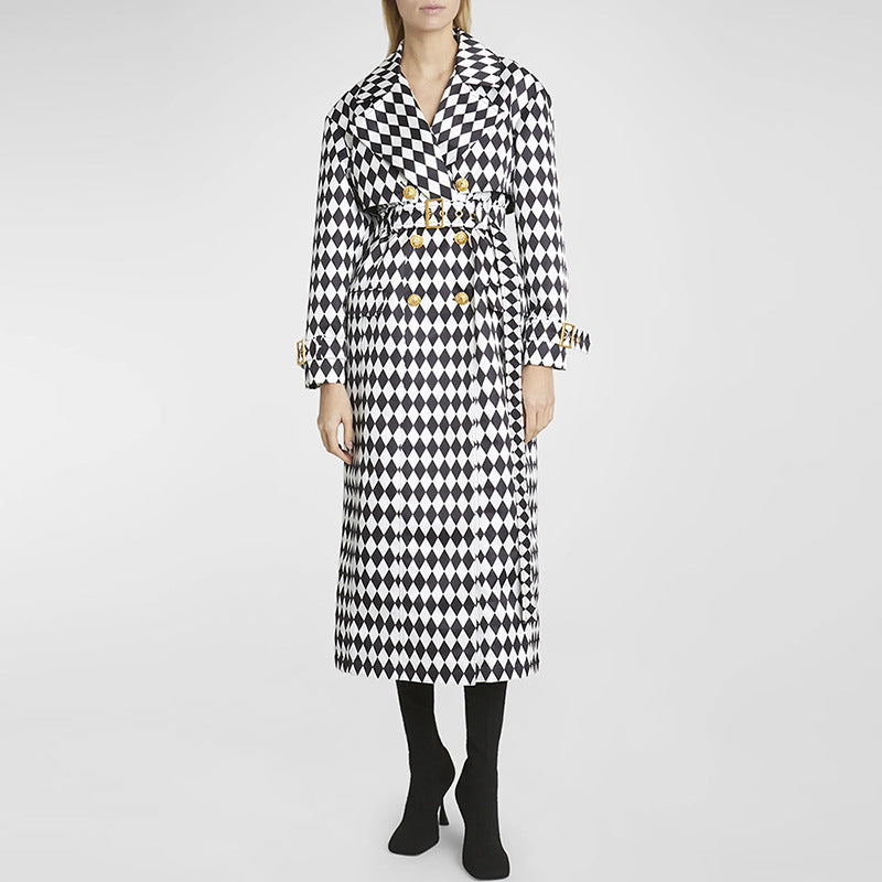 Harlequin Trenchcoat für Damen