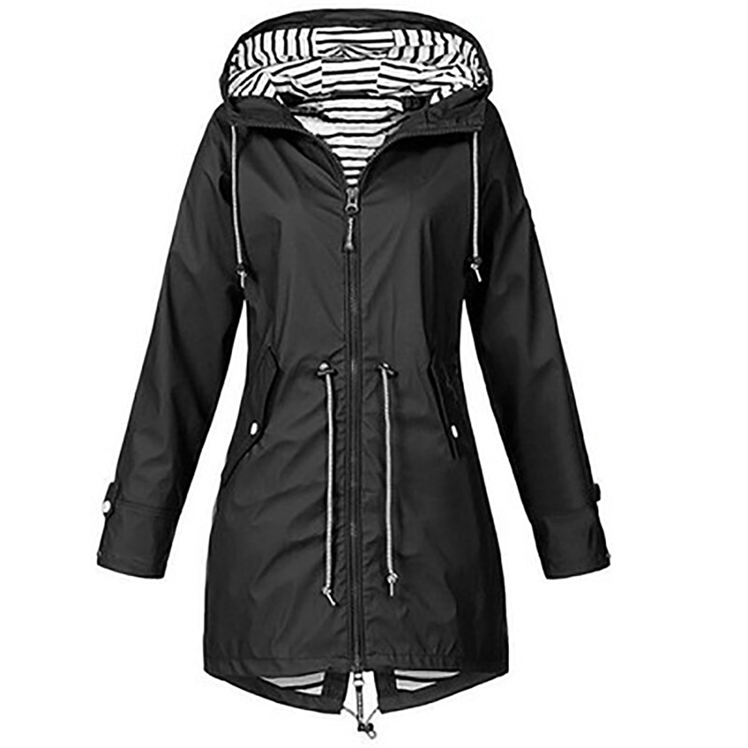 Natasja | Damen Regen Windbreaker | Lange