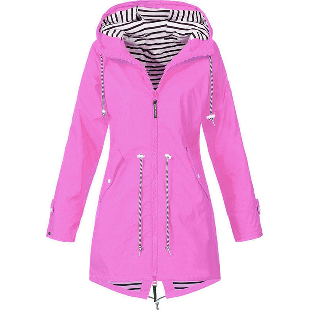 Natasja | Damen Regen Windbreaker | Lange
